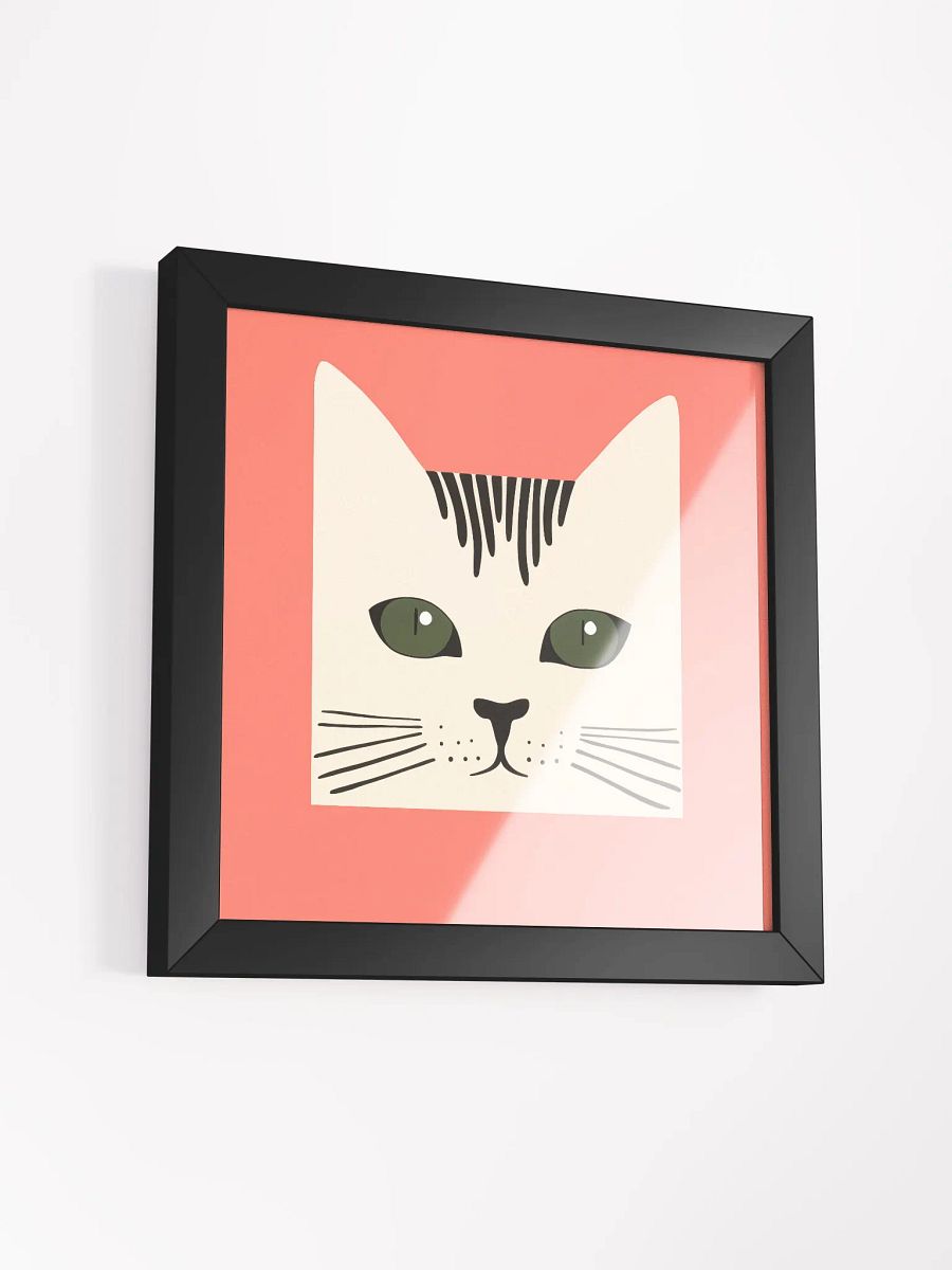 Whiskered Wonder Framed Poster product image (33)