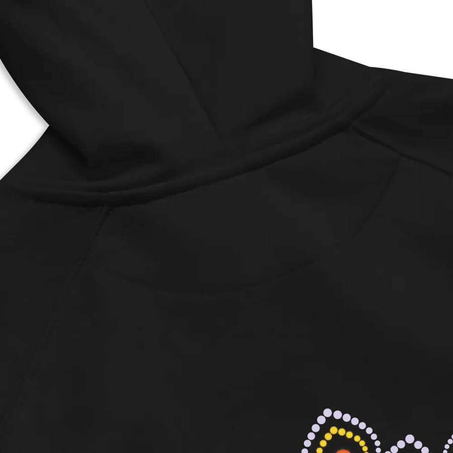 Simple Colorful Dot Mandala Unisex Eco Hoodie product image (6)