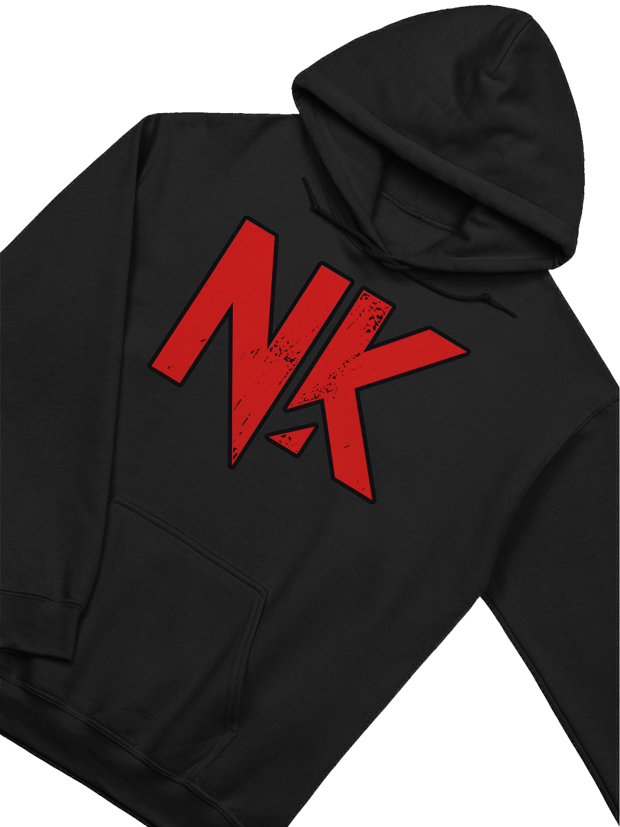 Distressed NK Red Design Hoodie product image (3)