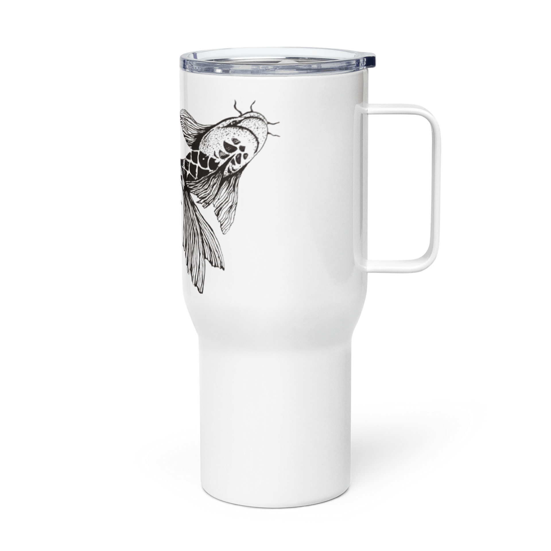 Koi Fish - Travel Mug with a Handle product image (4)