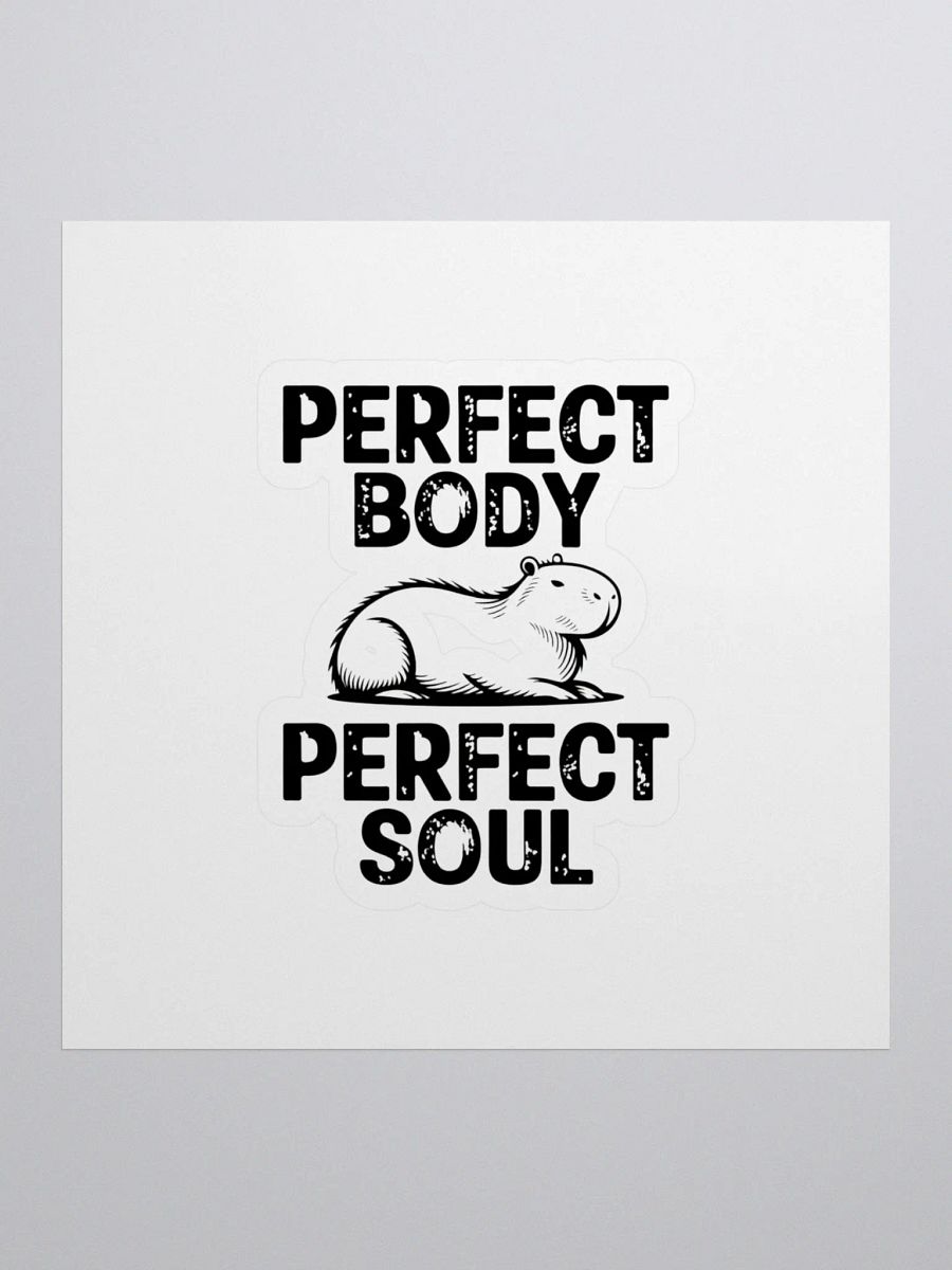 Perfect Body Perfect Soul - Kiss Cut Stickers product image (1)