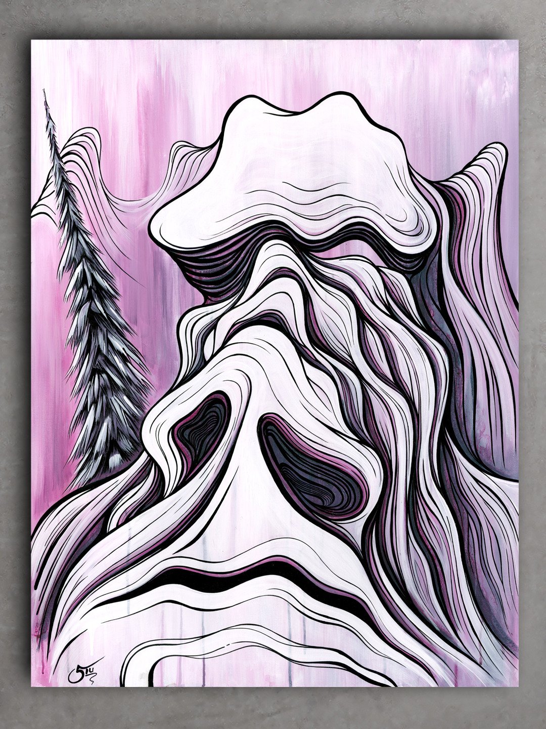 Pillow Face - Original Painting product image (1)