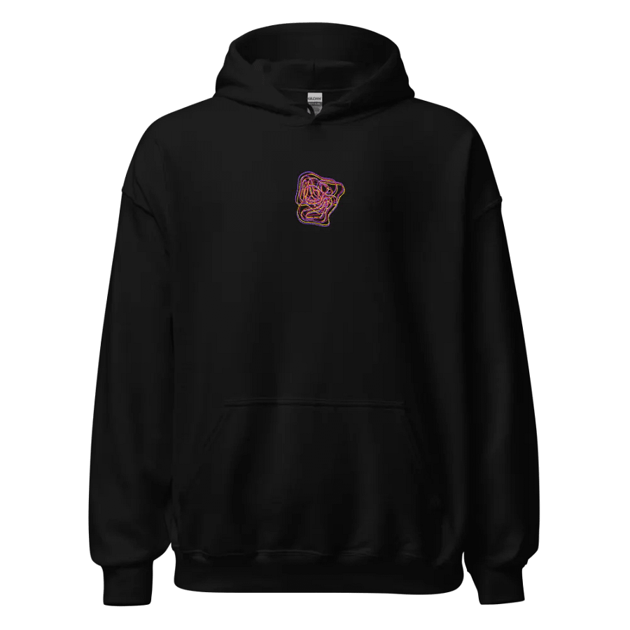 Vibrant Abstract Unisex Hoodie product image (2)