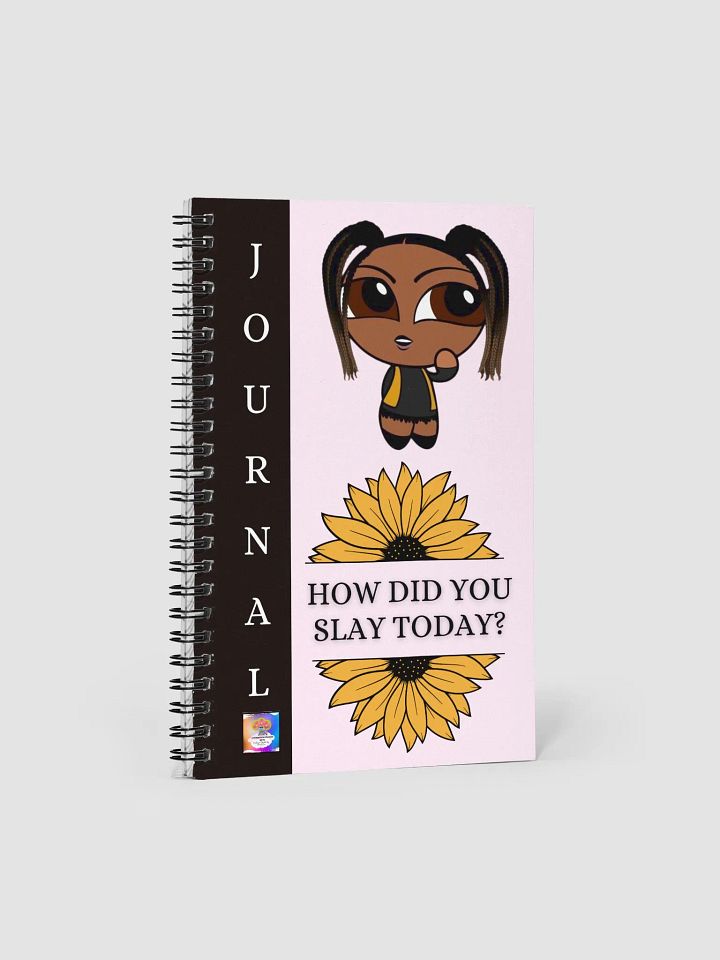 Slay Today Spiral Notebook product image (1)