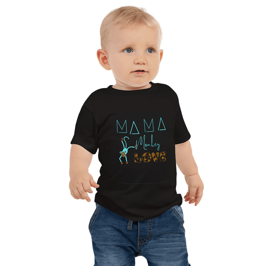 MAMA Monkey LOVE Baby Tee product image (1)