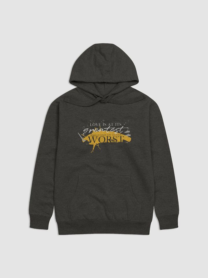 "Sunlight Girl" Premium Hoodie (Sunshine Yellow Art) product image (1)