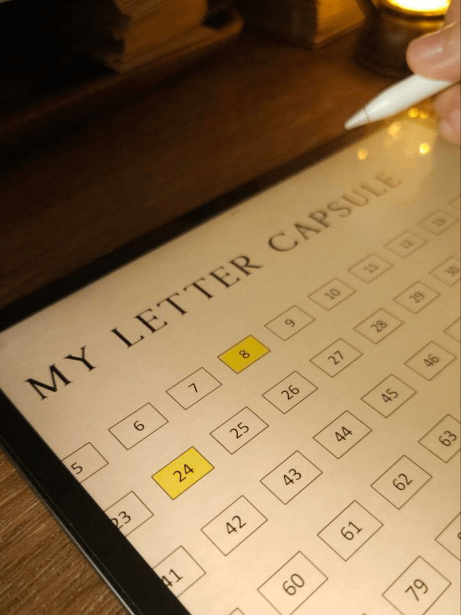 365 Days Blind Box Letter Prompt (Instant Download) product image (4)