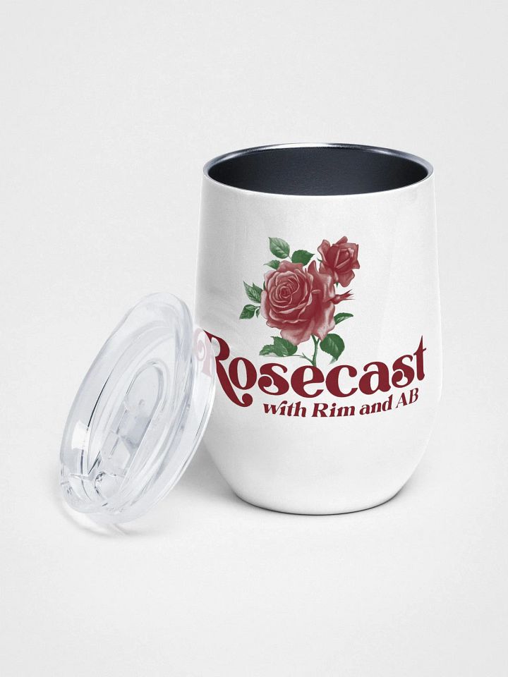 Retro Rose Wine Tumbler product image (1)