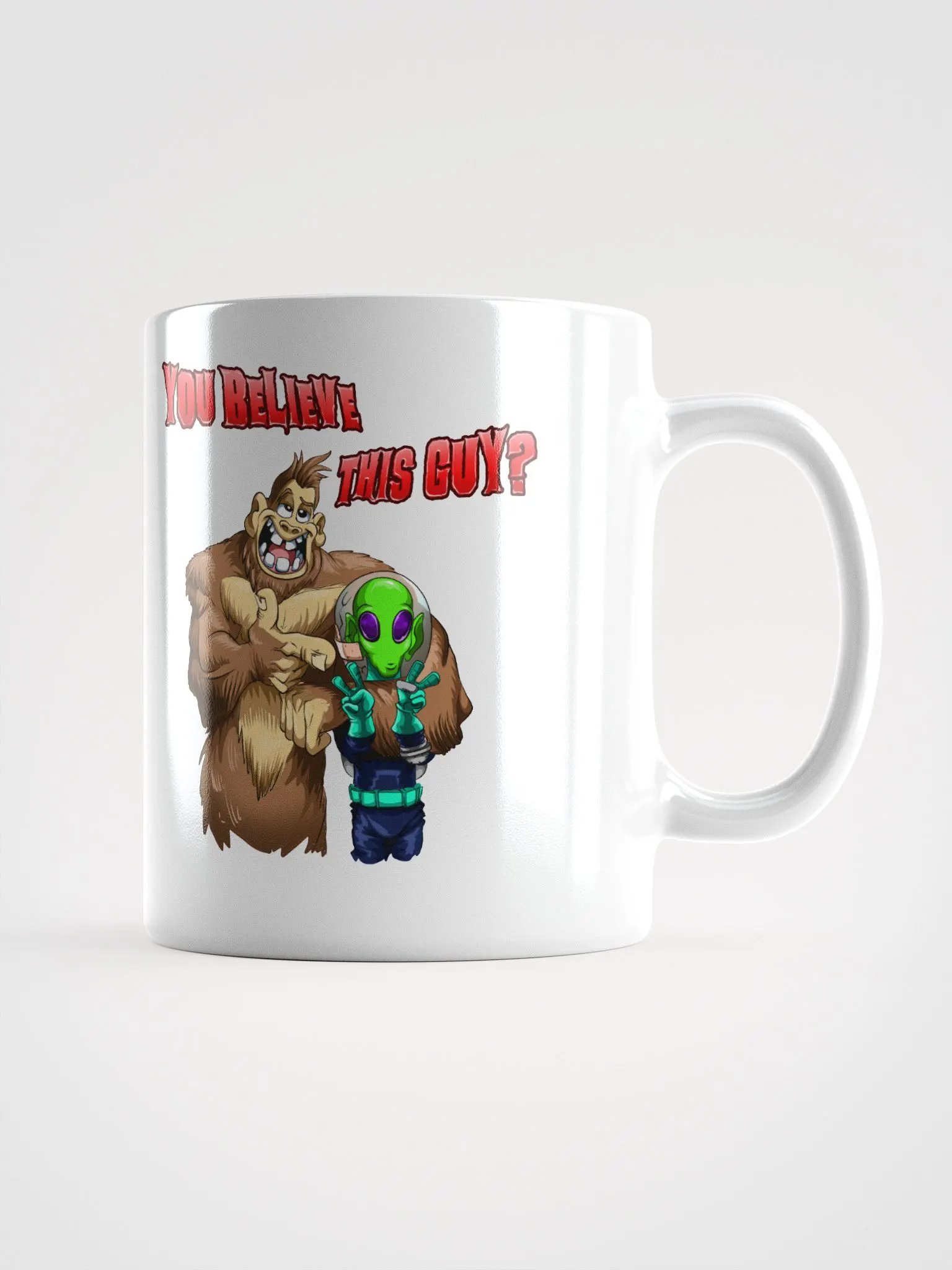 Cliff And Bigfoot - Coffee Mug product image (1)