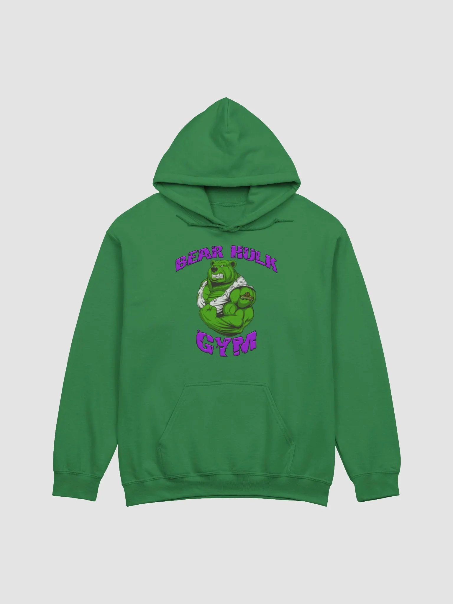 Bear Hulk Gym - Hoodie product image (2)