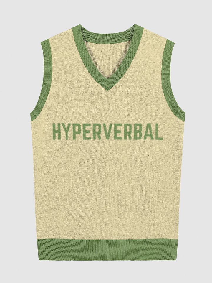 HYPERVERBAL (meadow) knitwear vest product image (1)