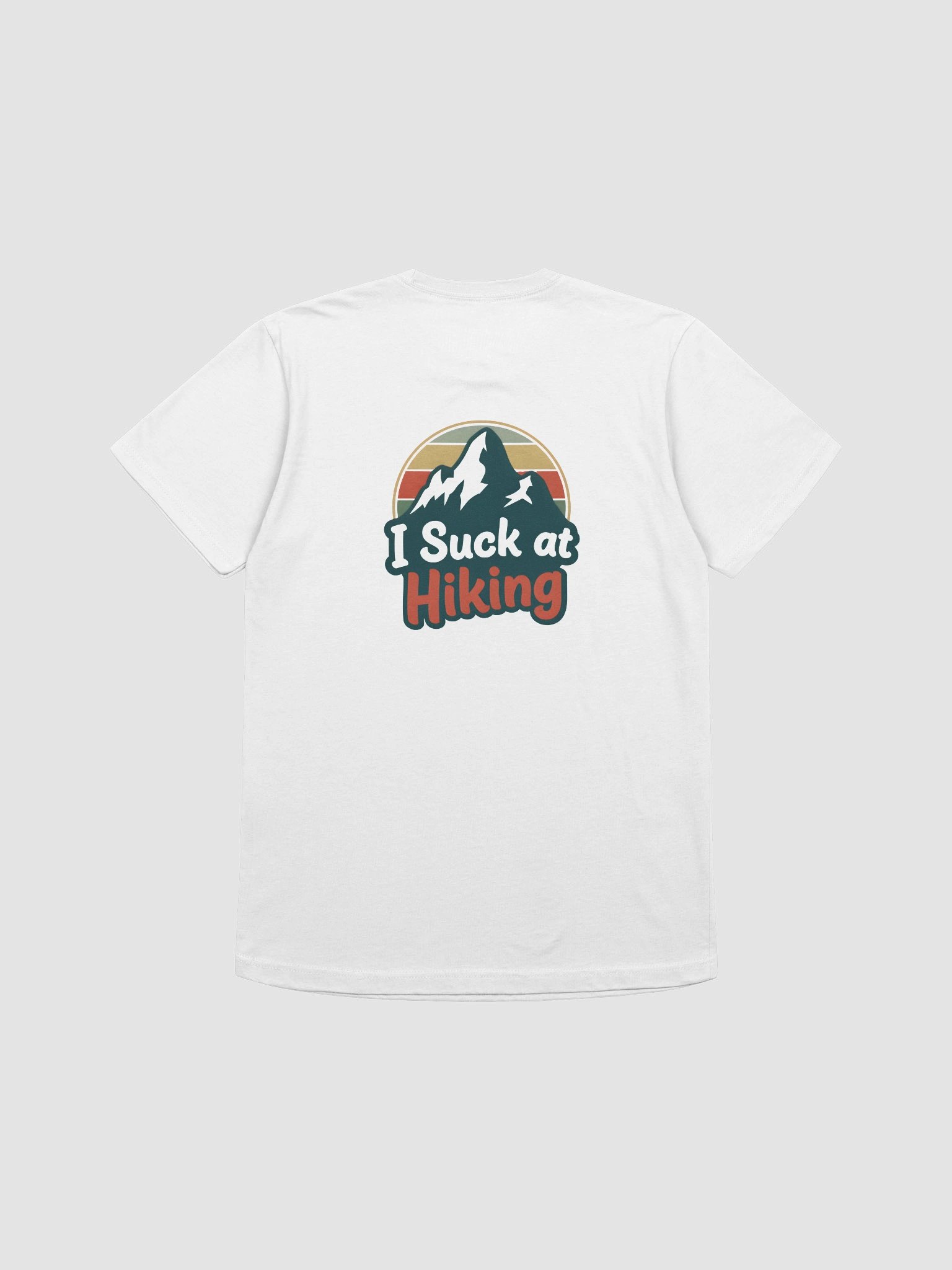 Leo Retro I Suck at Hiking Shirt product image (15)