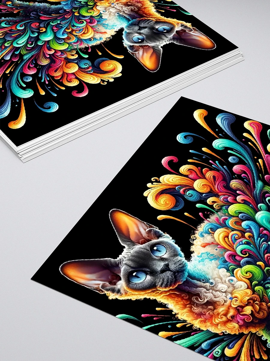 Kiss Cut Stickers: Devon Rex 2 product image (4)