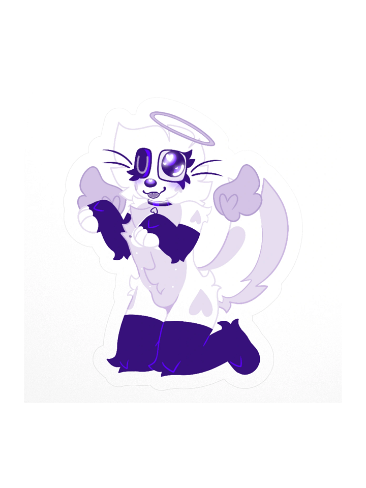 angel boy sticker product image (2)