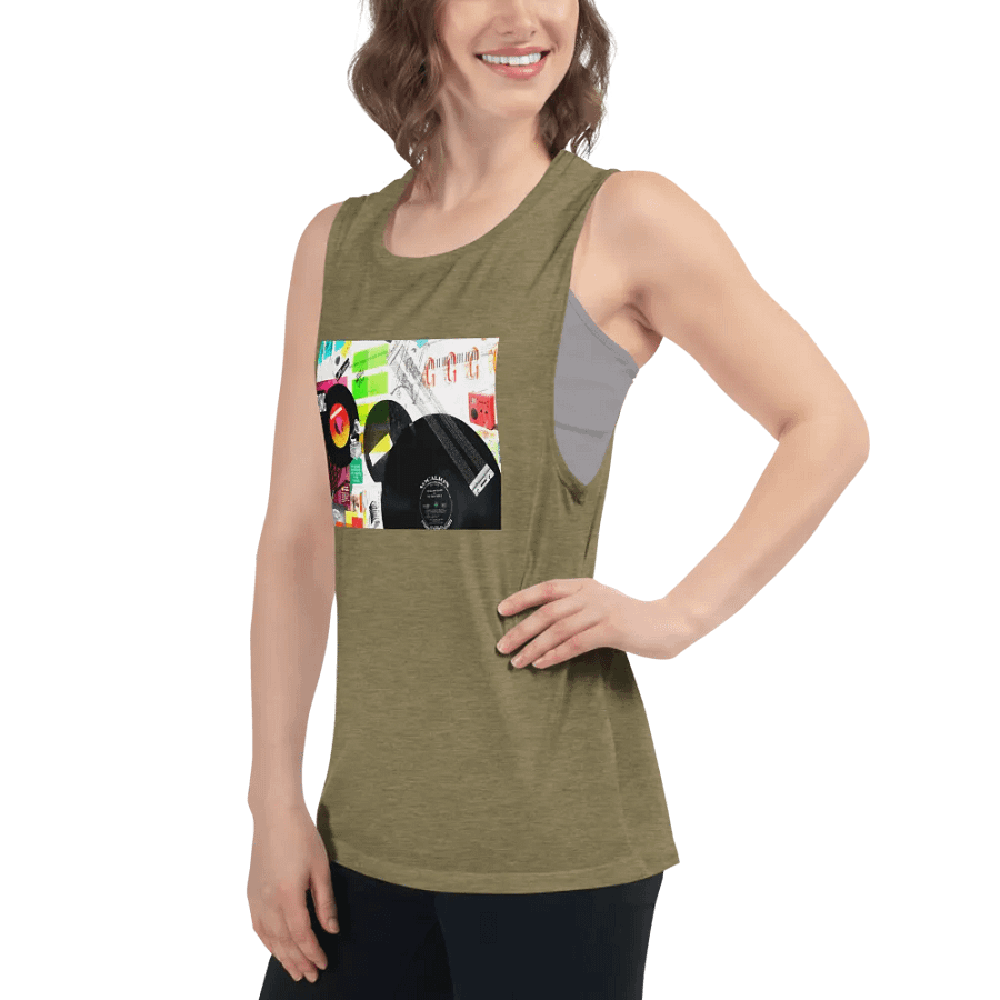 My Music Diary Collage Print - Women's Tank Top product image (7)