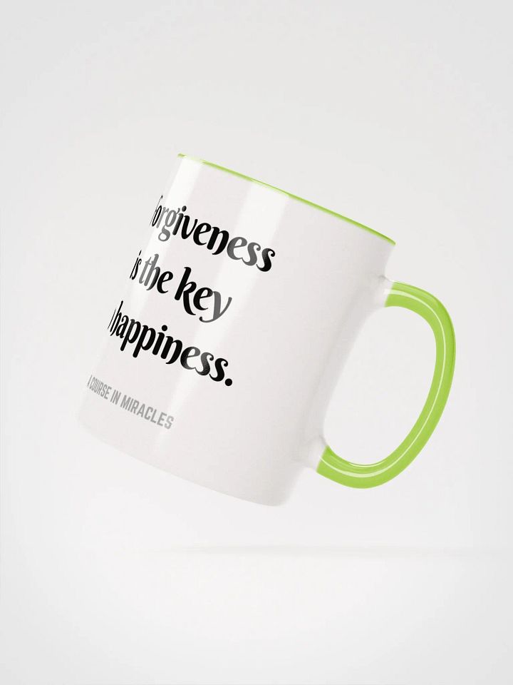 Forgiveness is the key to happiness - ACIM Inspirational Mug product image (23)
