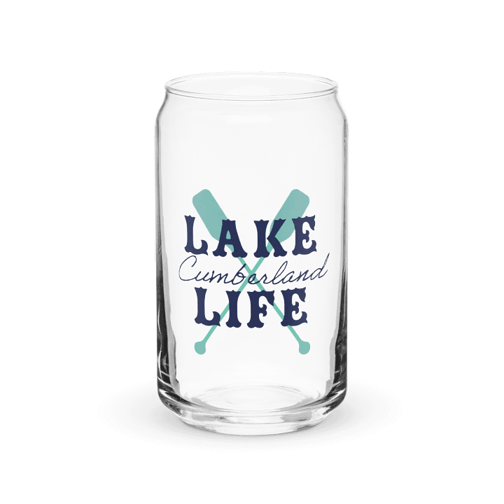 Cumberland Lake Life Can-Shaped Glass product image (2)