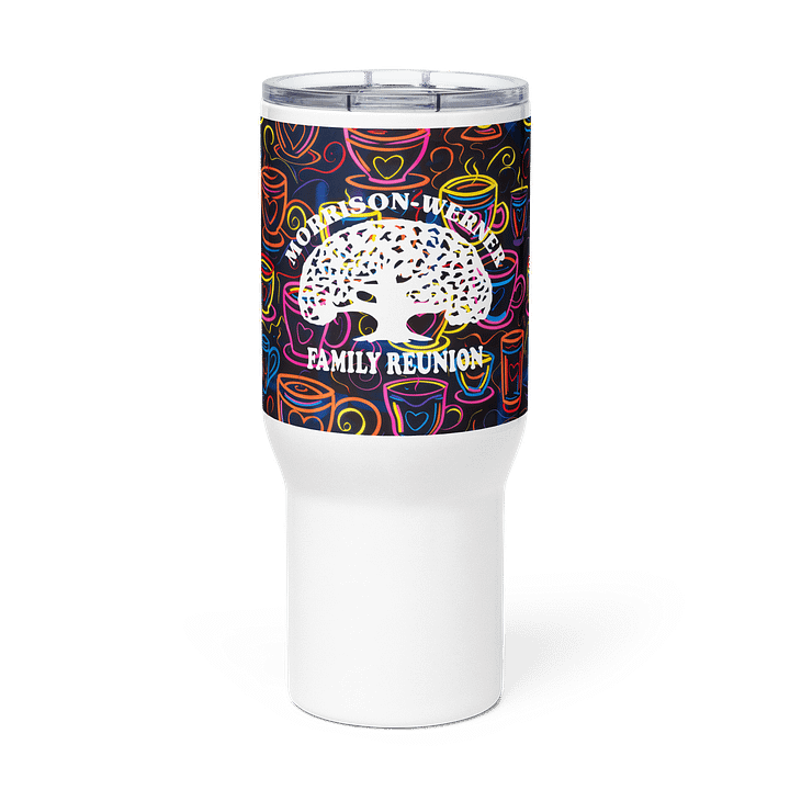 "Neon Coffee" Travel Mug w/ Handle product image (1)