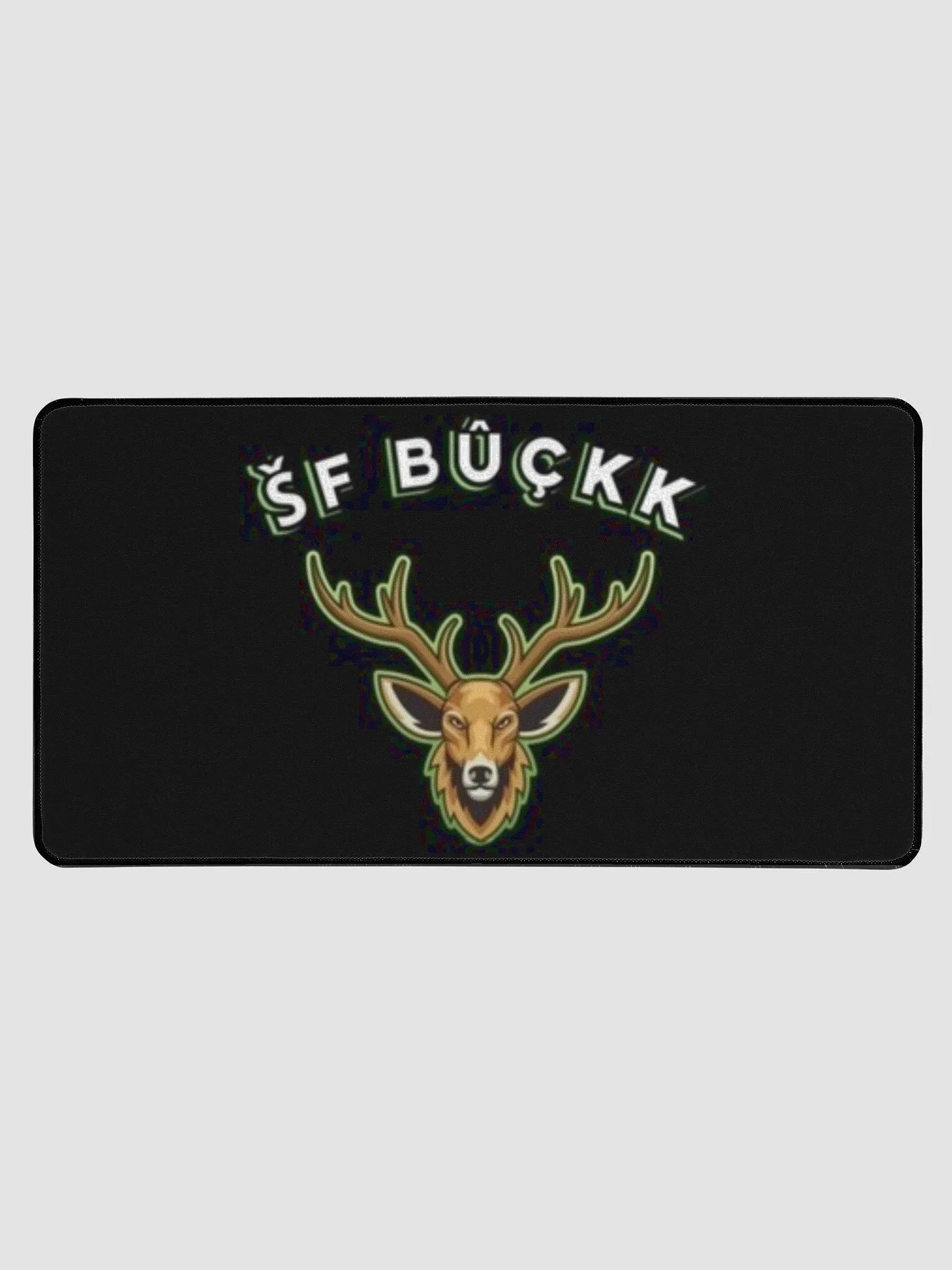 ŠF BŮÇKK Desk Mat - Buck Illustration product image (1)