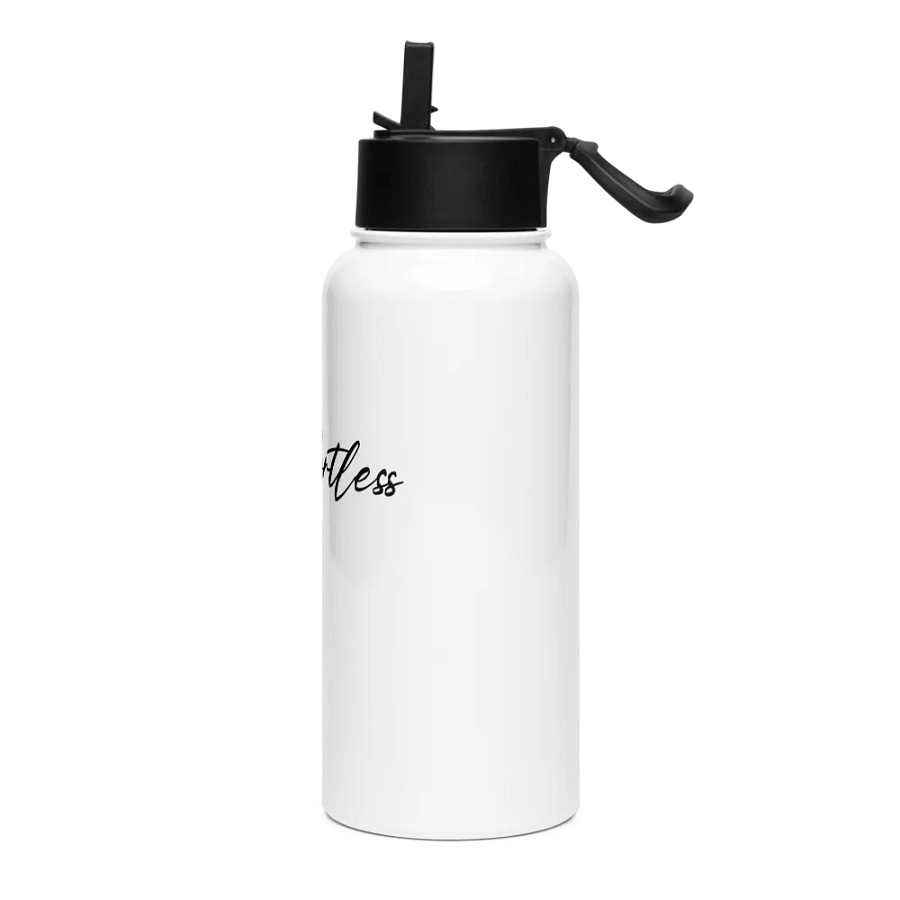 Elegance - Effortless Stainless Steel Water Bottle with a Straw Lid product image (3)