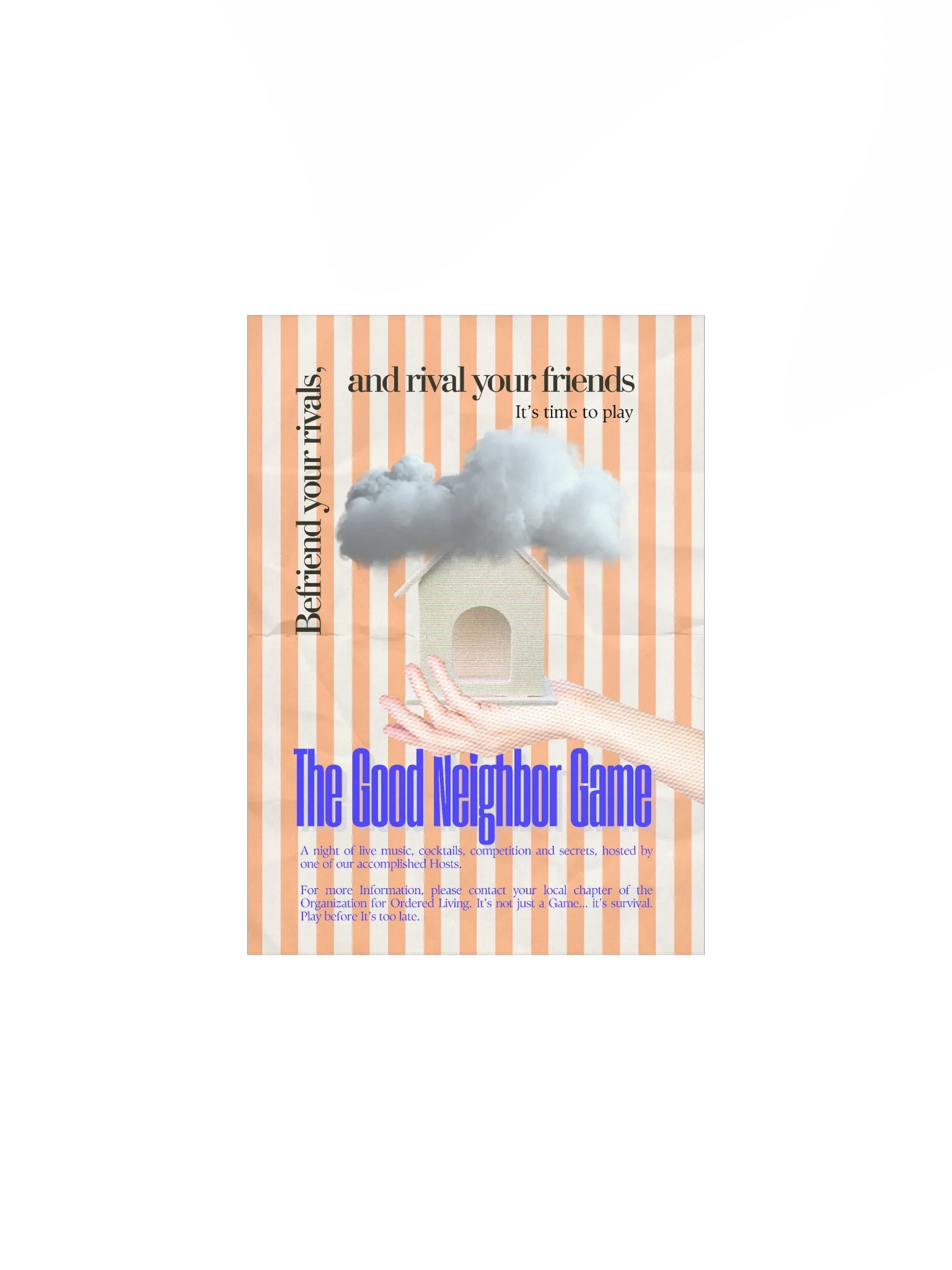 Poster: "Befriend your Rivals" product image (1)