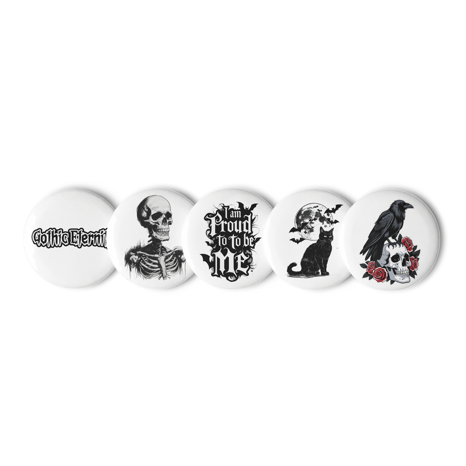 Set White Badges product image (1)