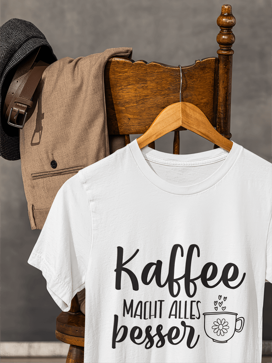 Lustige Herren T-Shirts mit Kaffee Spruch – Online shoppen product image (2)