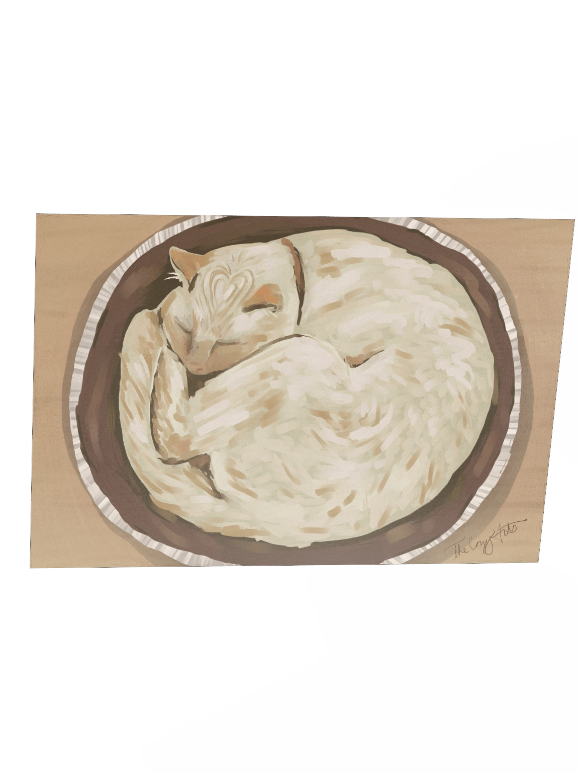 Cozy Latte Cat product image (2)