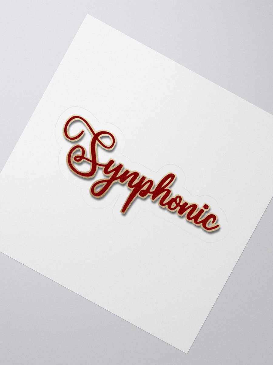 Synphonic Kiss Cut Stickers - Customizable Vinyl Decals product image (2)