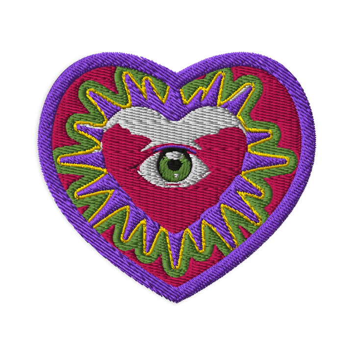 Eye Love You Today Patch Purple product image (1)