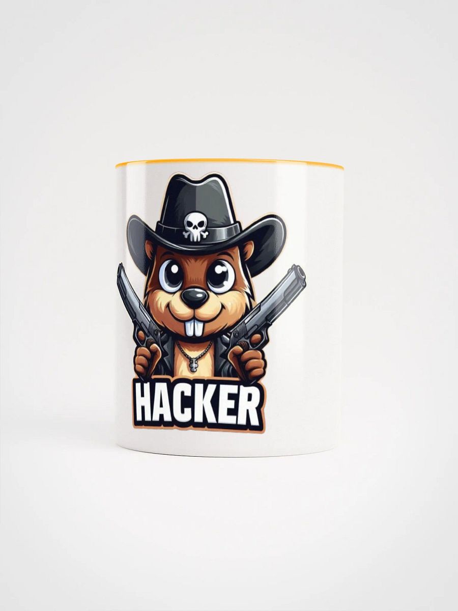 Hacker's Outlaw Beaver Ceramic Mug product image (25)