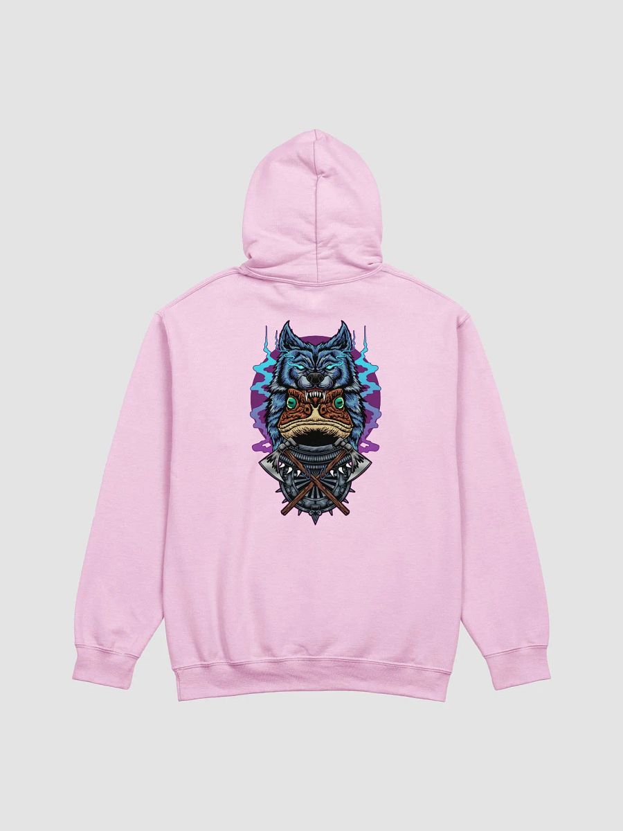 Gildan Quixotic Wolf Head Hoodie product image (3)
