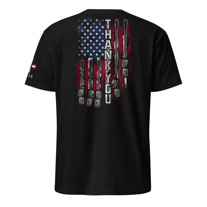 Thank You Dog Tags Flag product image (1)