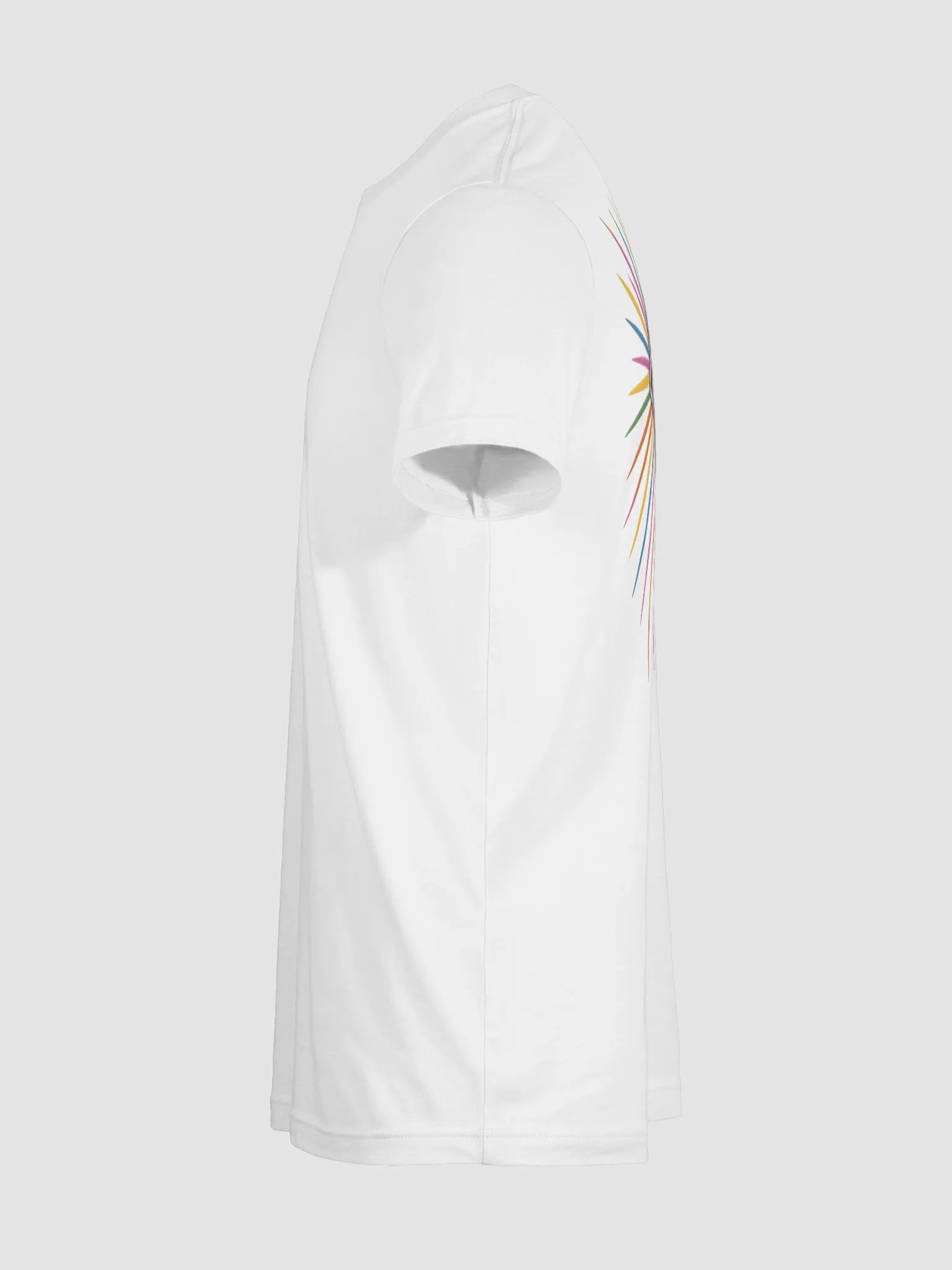 Woman's PWR Radiating Eye White T-Shirt product image (11)