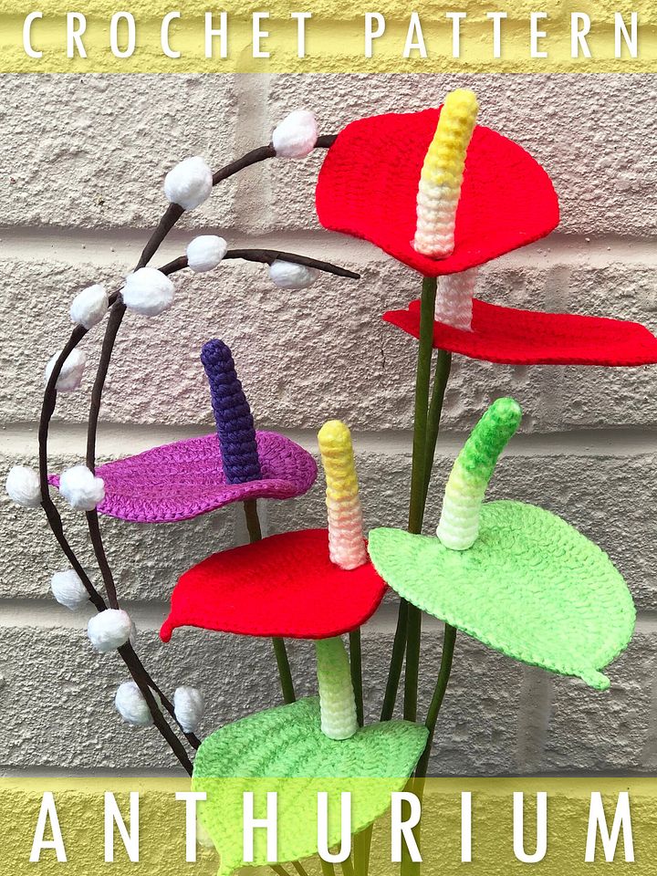 Crochet Anthurium Pattern product image (1)