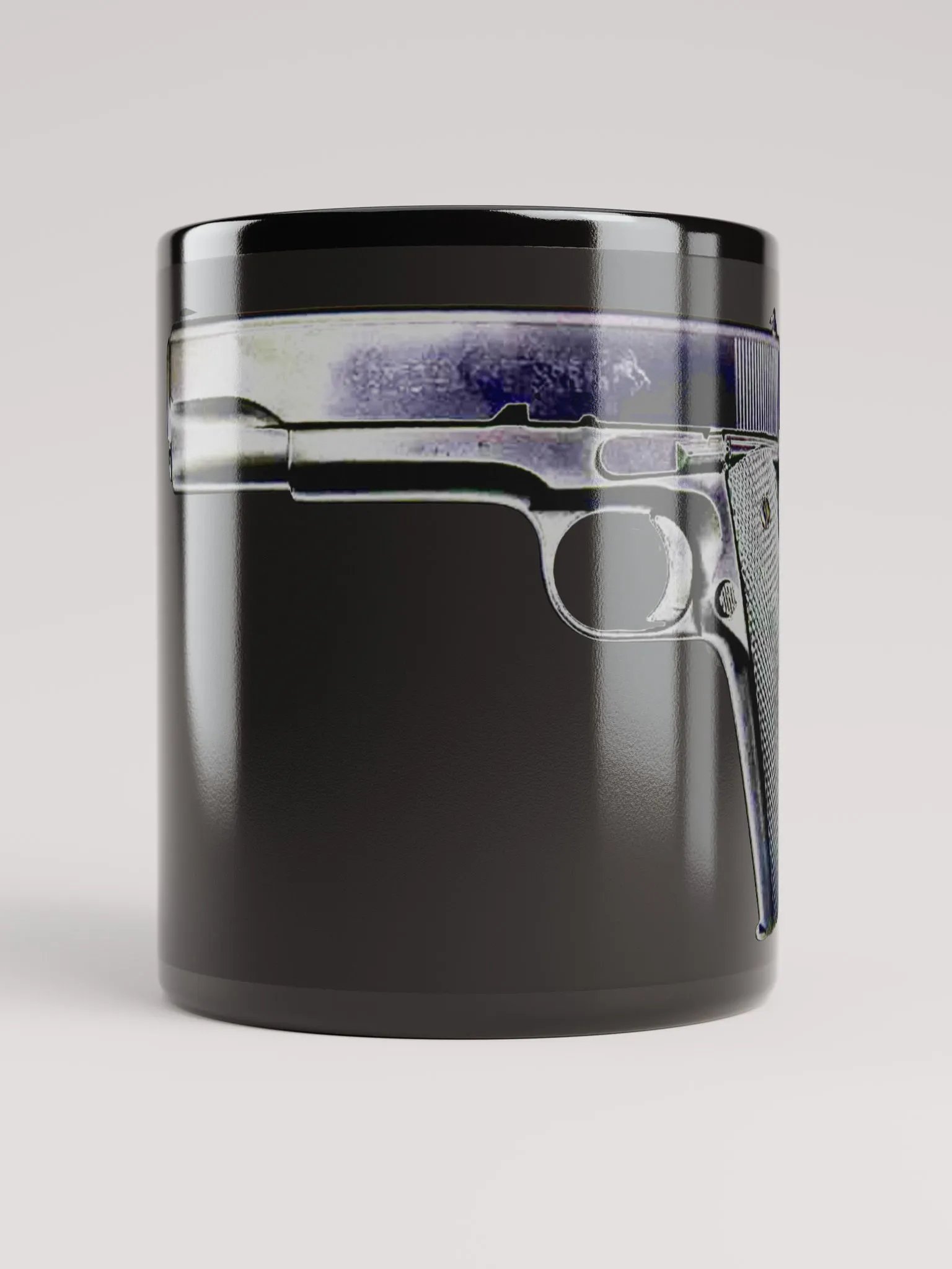 Gunmetal Morning Brew | Glossy Mug product image (5)