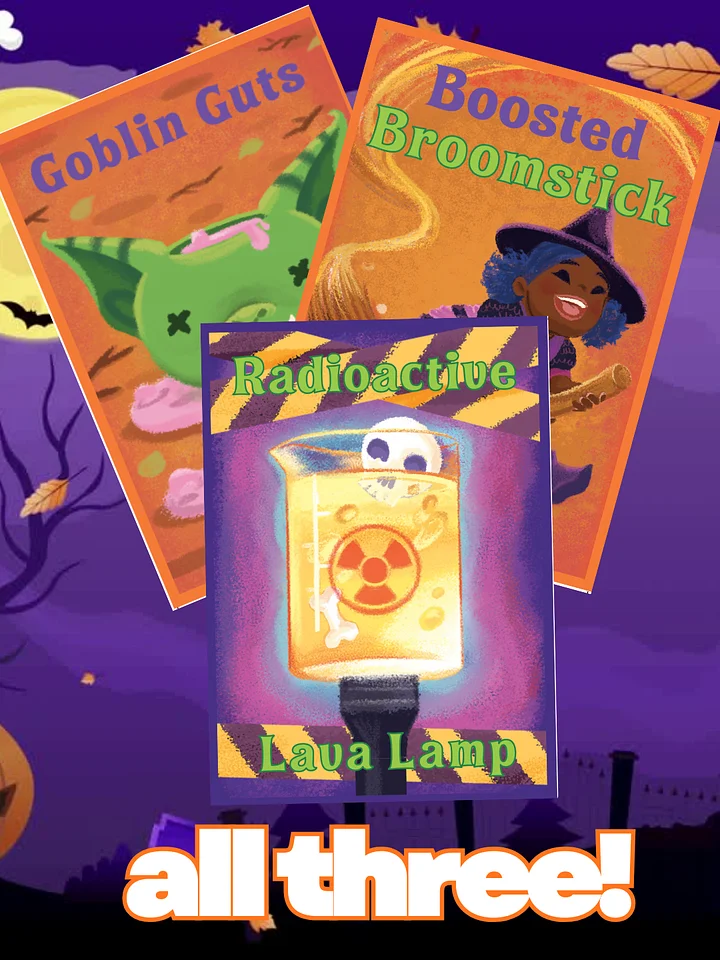 Halloween Science Cards - all 3! product image (1)