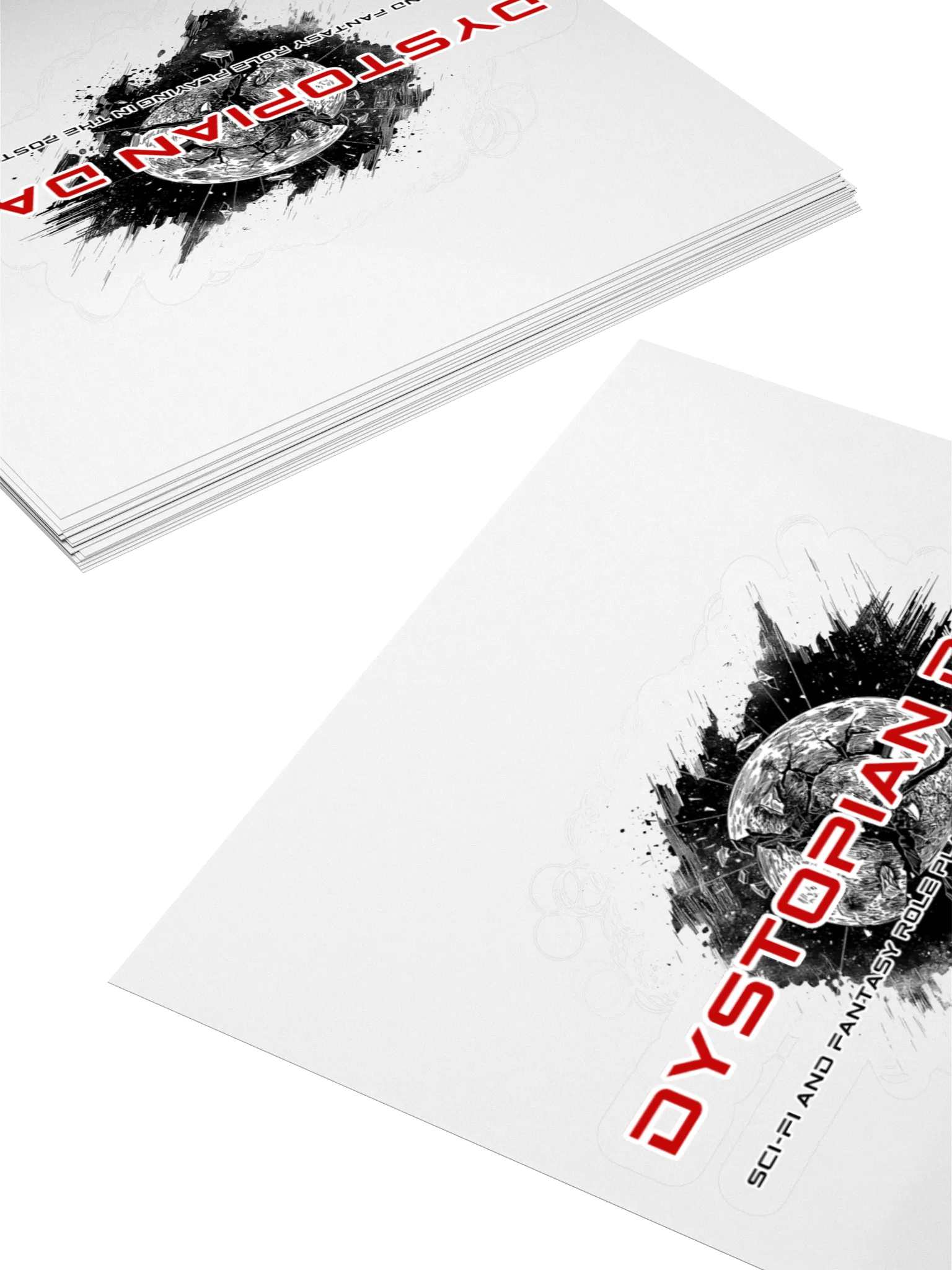Dystopian Dawn - The Sticker (v1) product image (4)