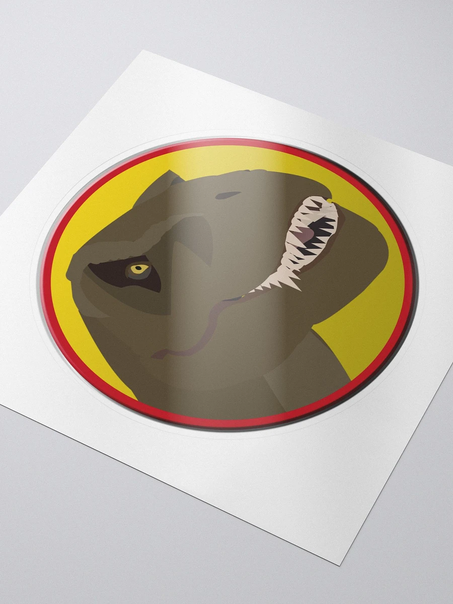 T-REX SHOW: T-Rex Circle Sticker product image (3)