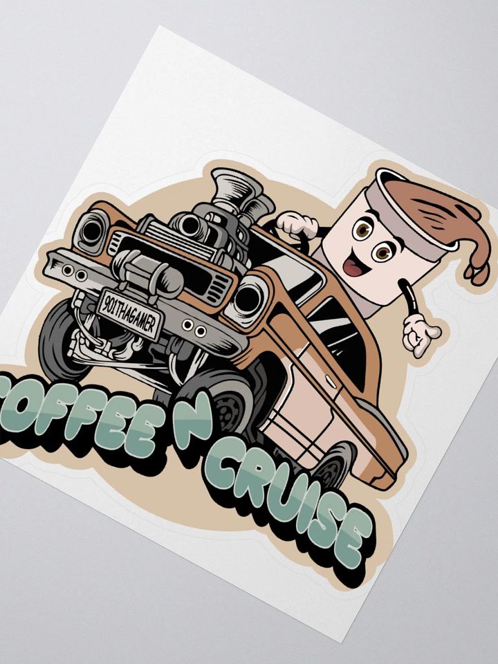 Coffee N Cruise Sticker product image (5)