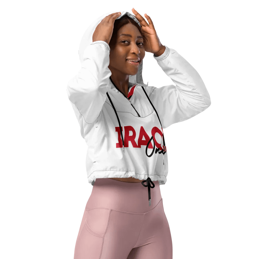 OnlyIraqi Cropped Windbreaker, Women Jacket product image (11)
