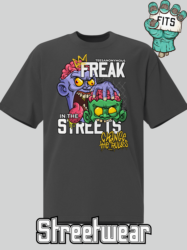 Streetwear Graphic Tee – Next Level by Freak in the Streets product image (1)