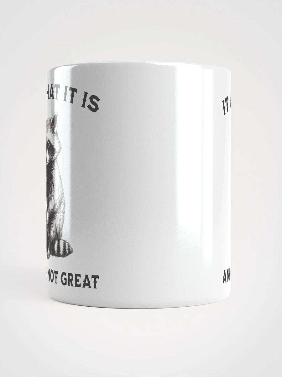 Raccoon It Is What It Is Mug product image (3)