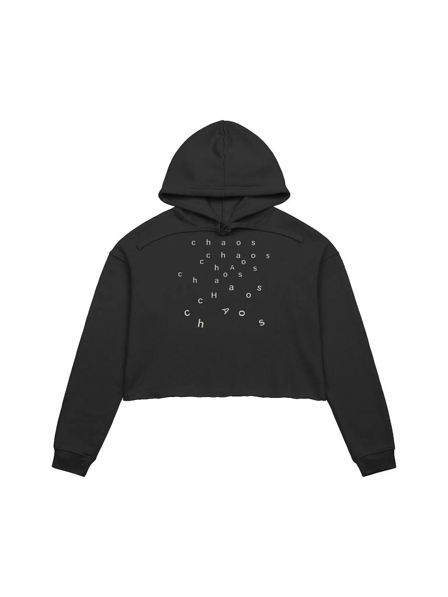 Chaos Women's Cropped Hoodie product image (1)