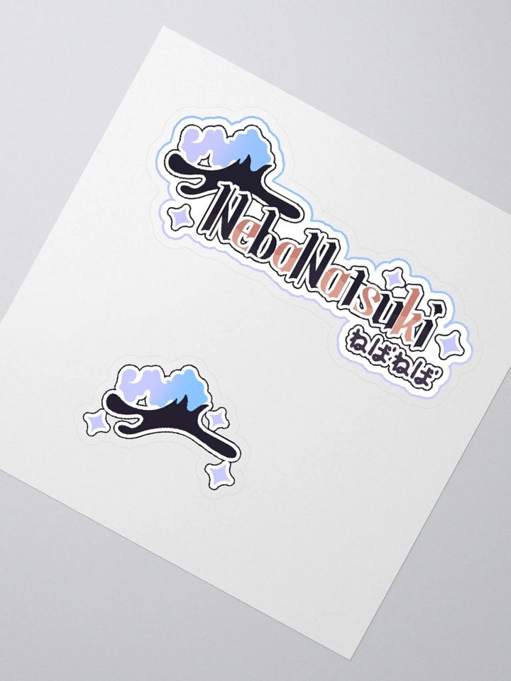 Neba Icon Stickers: Logo and Hat product image (2)
