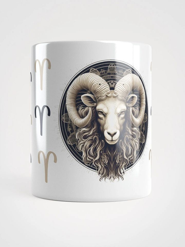 Aries Zodiac Ram's Head Mug product image (1)