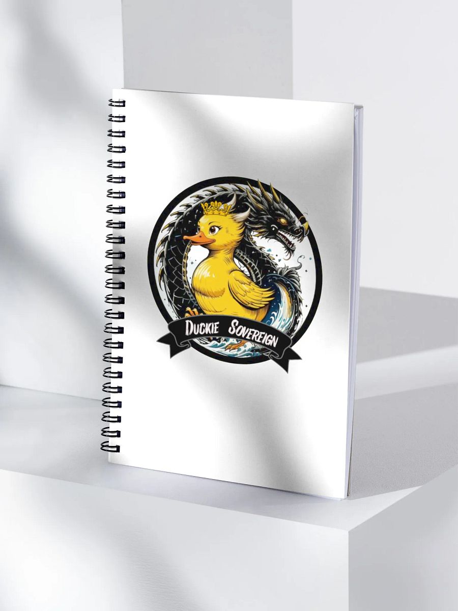 Duckie Sovereign Spiral Notebook product image (4)