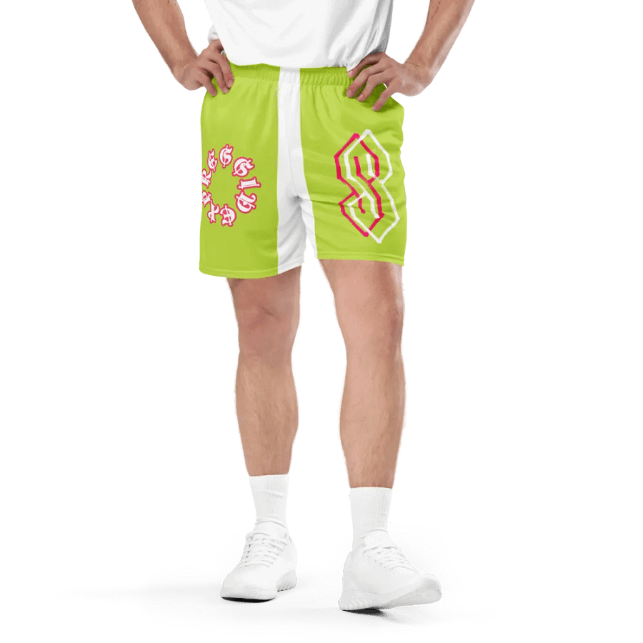 Y2K GRAFFITI COOL S SHORTS LIME GREEN product image (8)