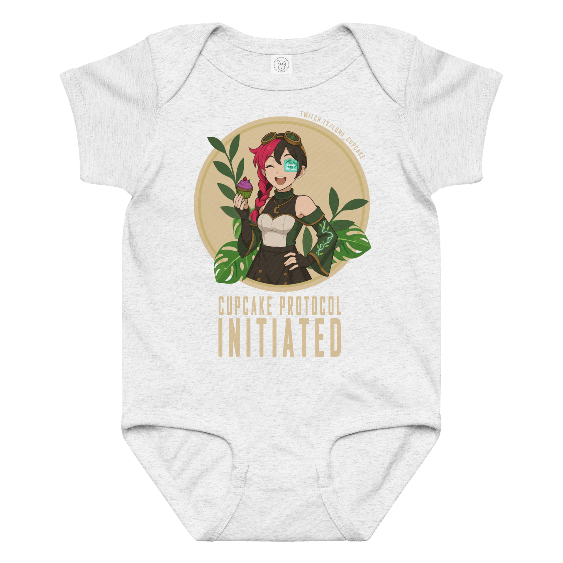 Solarpunk Cupcake Baby Bodysuit product image (3)
