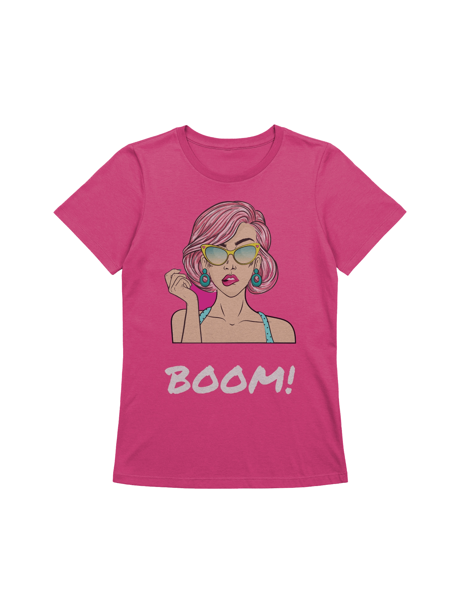 Boom Babe Pop Art Women's Tee product image (5)